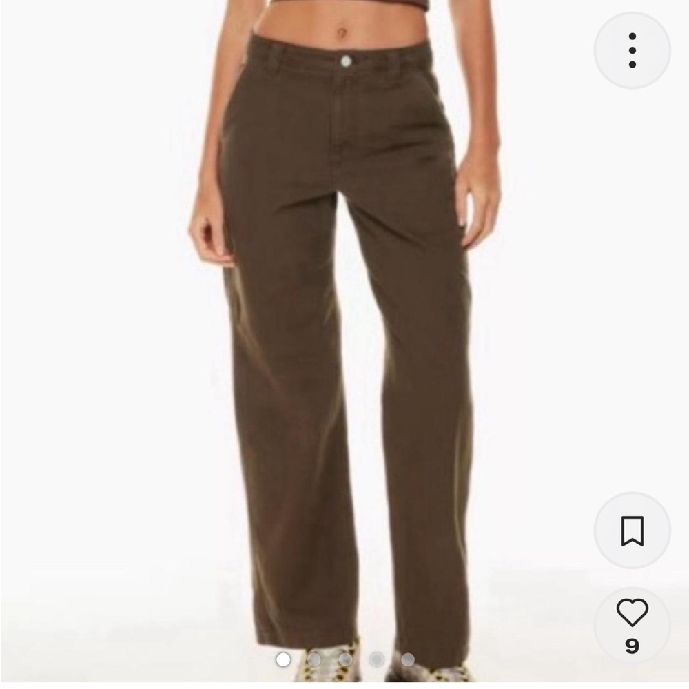 TNA Brown Cargo Jeans 10